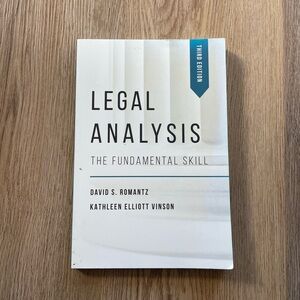 Legal Analysis Book - Third Edition
